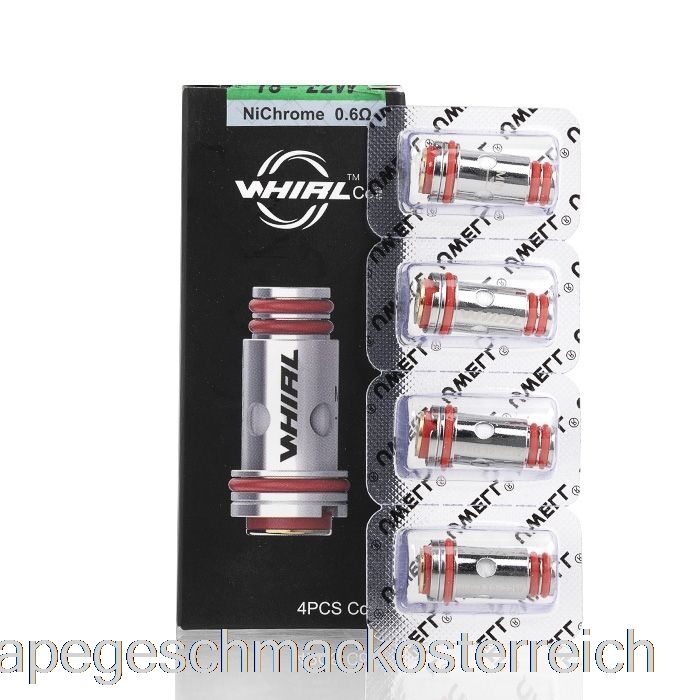 Uwell Whirl Ersatzspulen 0,6 Ohm Spulen Vape-Geschmack